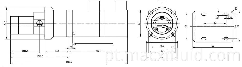 72 Servo Motor Micro Gear Pump